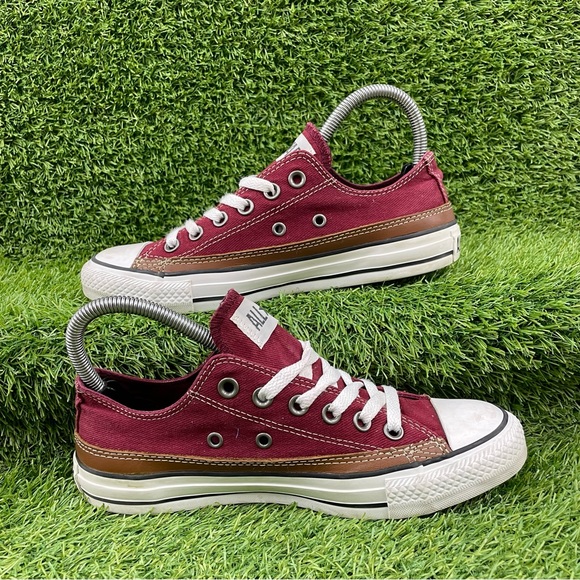 Converse Chuck Taylor All Star Red Brown White Trainers  
Size UK 5
131227C - Picture 2 of 8